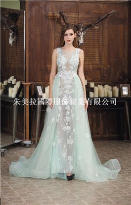 GX-1521新娘礼服2017结婚敬酒晚礼服鱼尾裙钉珠大摆宴会聚会 可定制/租赁